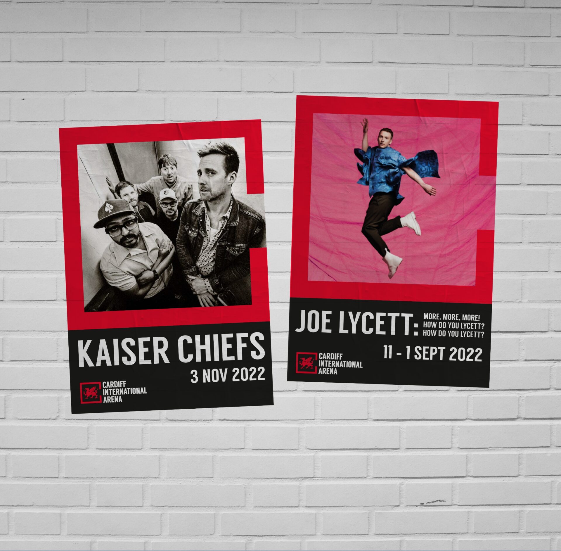 Academy Music Group - Cardiff International Arena posters