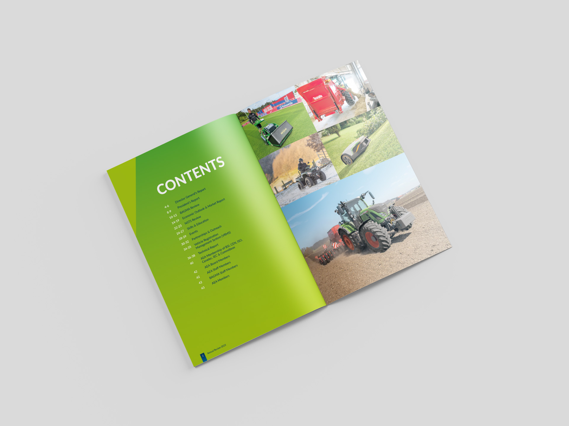 AEA - Annual Review 2023 Spread 1