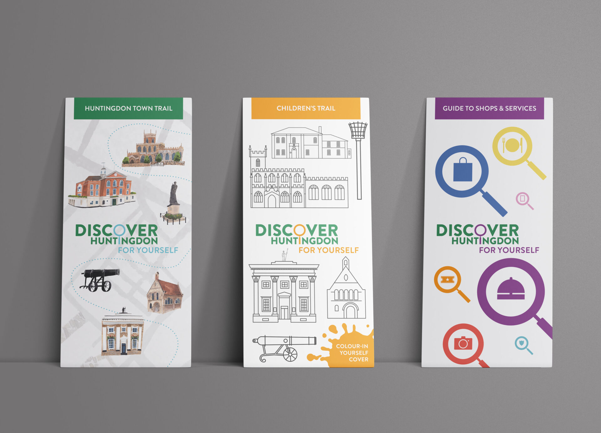 Bid Huntingdon - Discover Huntingdon Leaflets