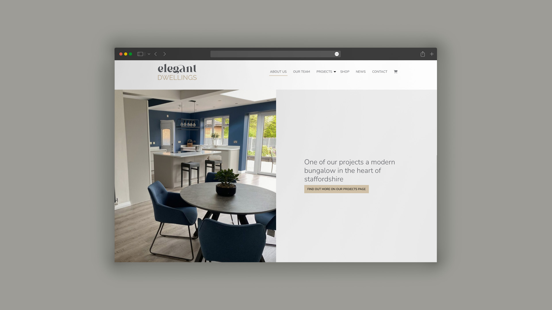 Elegant Dwellings - Ecommerce Website