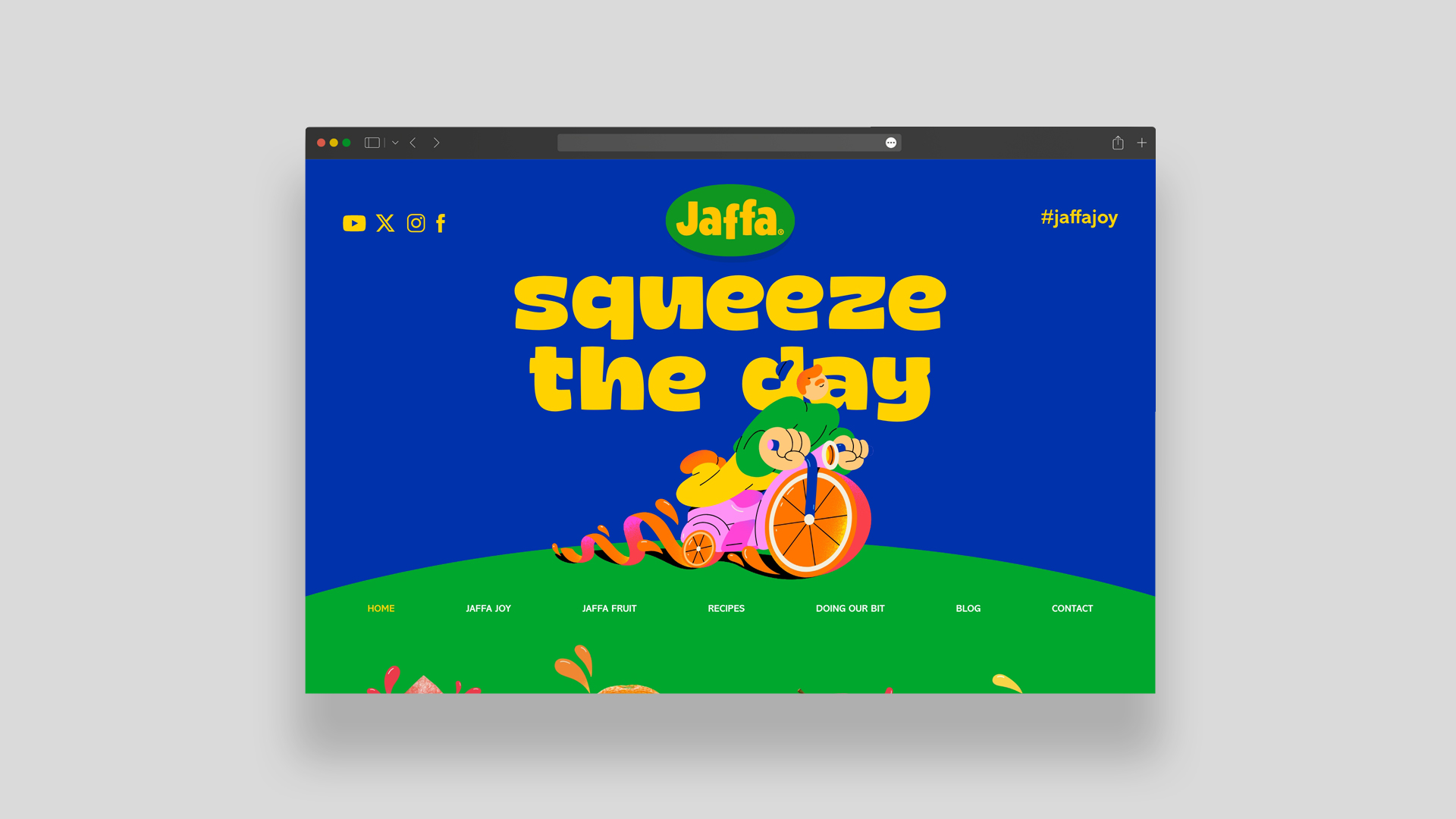 Jaffa - Website - Homepage