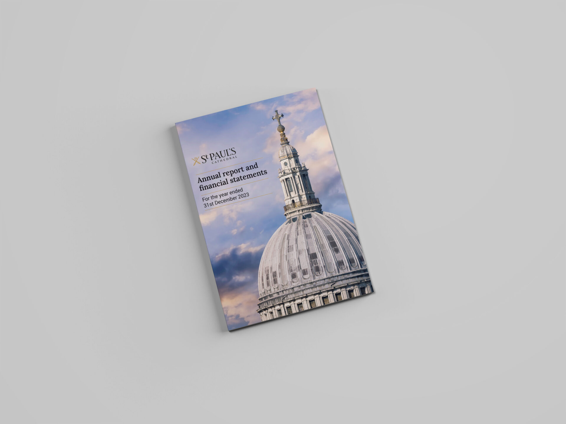 St Pauls Cathedral - Annual Report 2023 - Cover