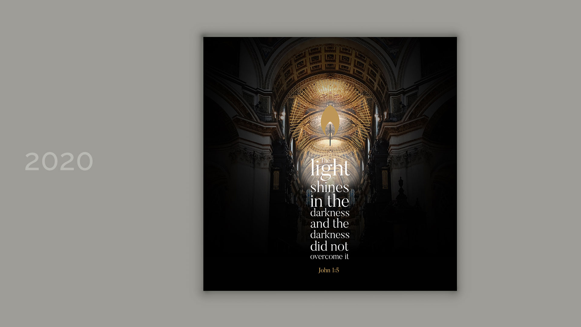 St Paul's Cathedral - Christmas Card 2020