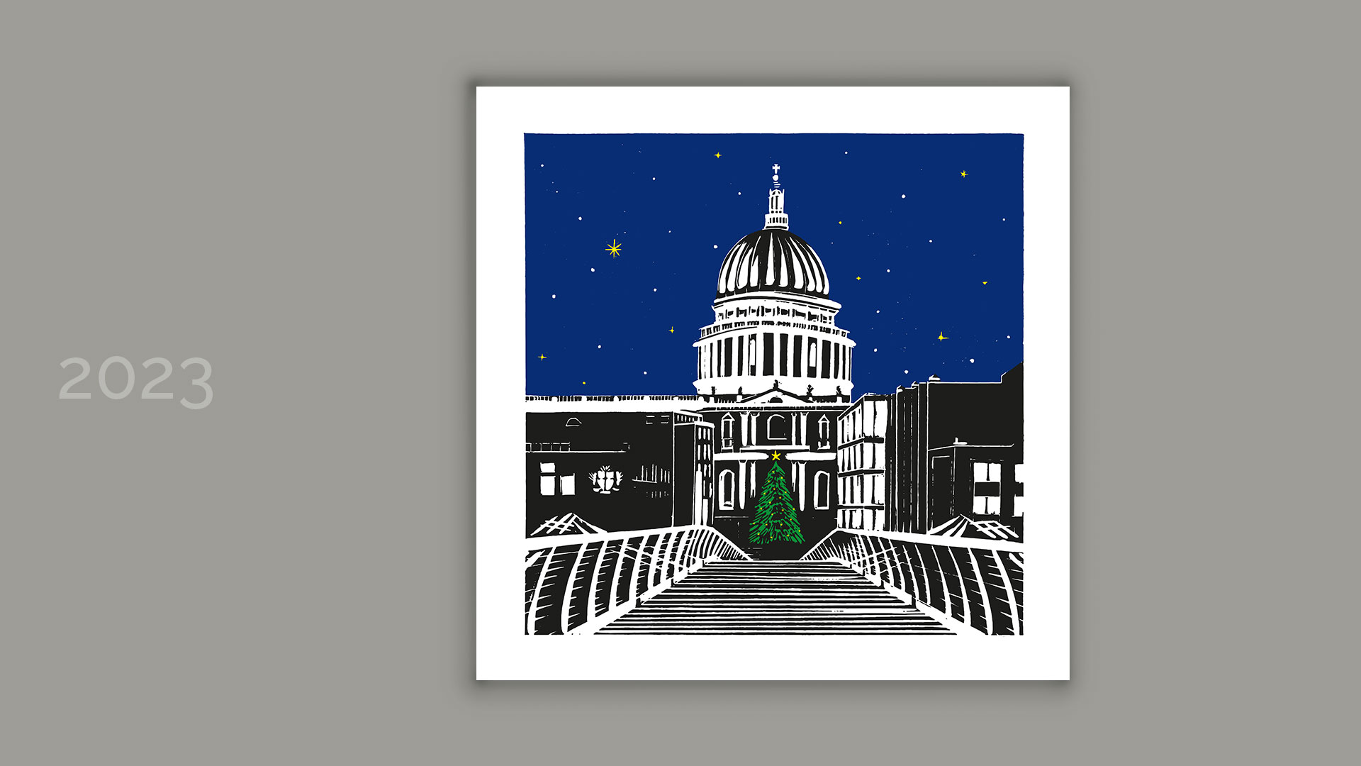 St Paul's Cathedral - Christmas Card 2023